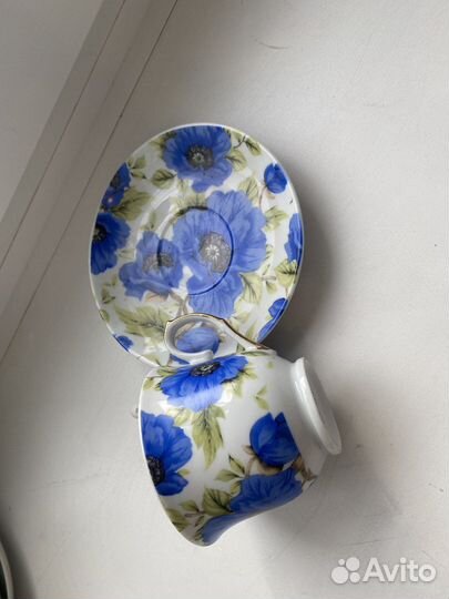 Чайная чашка с блюдцем