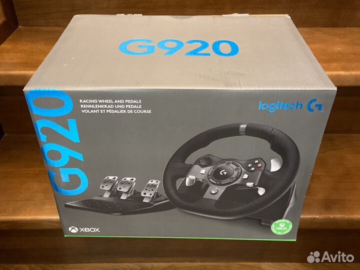 Руль logitech g920 для xbox и PC новый