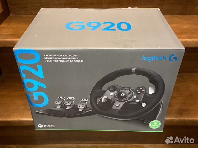 Руль logitech g920 для xbox и PC новый