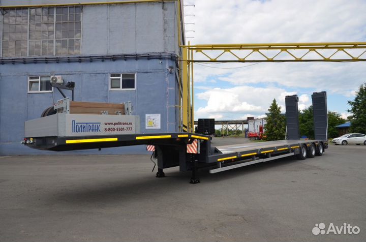 Полуприцеп трал (тяжеловоз) Политранс ТСП 94183, 2024
