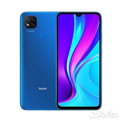 Xiaomi Redmi 9C, 3/64 Гб, Синий