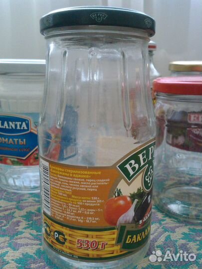 Банки с закручивающимися крышками