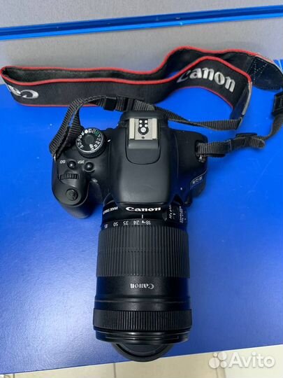 Зеркальный фотоаппарат canon 600d + EFS 18-135MM