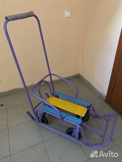 Санки на колесах