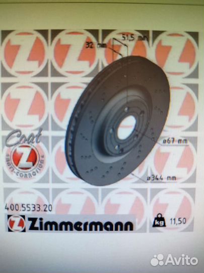 Тормозные диски mercedes