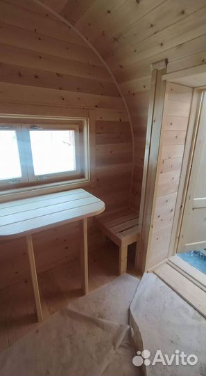 Баня бочка из лиственницы