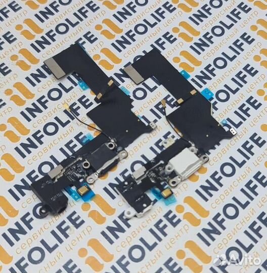 Шлейф iPhone 5S разъем зарядки