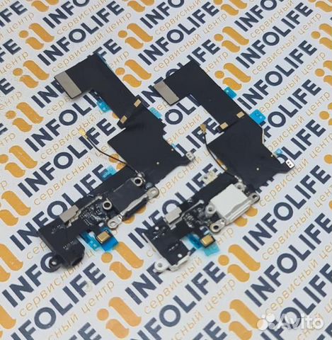 Шлейф iPhone 5S разъем зарядки