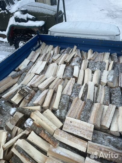 Дрова березовые колотые