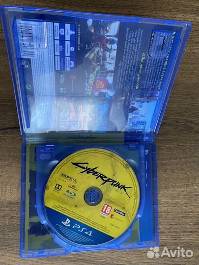 Cyberpunk 2077 ps4 диск