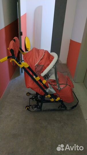 Санки коляска