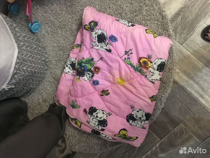 Детское одеяло и подушка