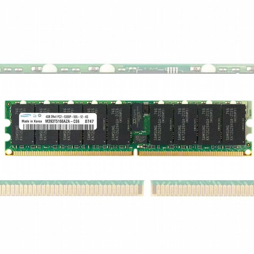 [M393T5166AZA-CE6] Оперативная Память Samsung 4gb M393t5166aza-Ce6