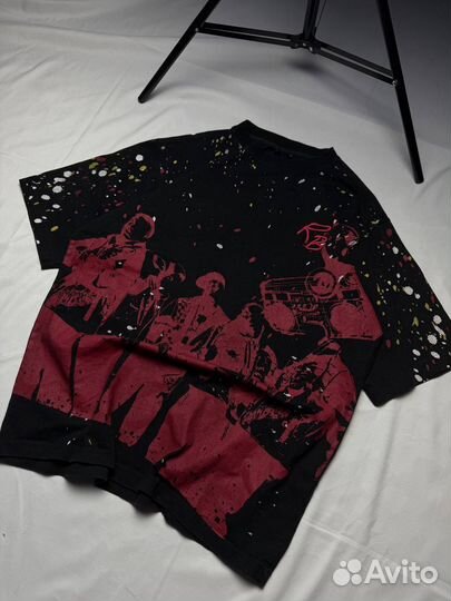 Футболка raw blue