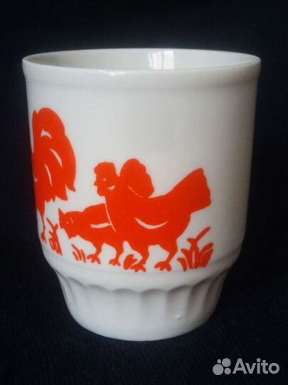 Бокал/кружка фарфор Дулёво 1989 г. СССР