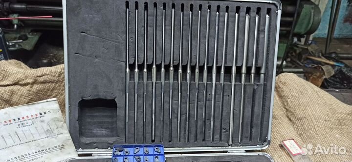 Набор для прирезки седел клапанов гбц QM 18-62