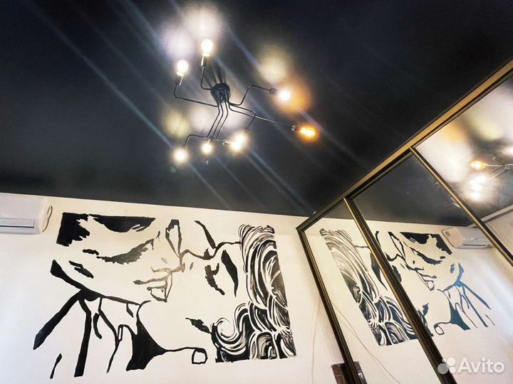 Роспись стен, рисунки на стене