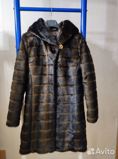 Шуба Only Me из искусственного меха с капюшоном