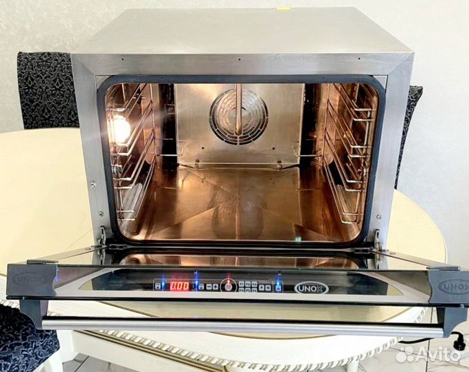 Конвекционная печь Унокс с паром Италия