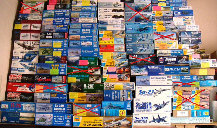 Сборные модели авиация в 1/72,1/48
