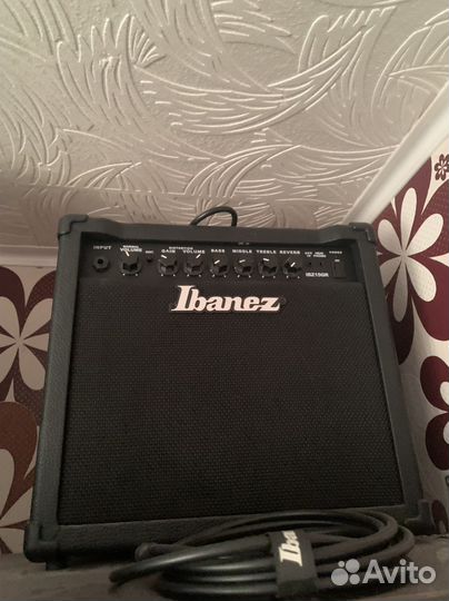 Электрогитара ibanez с комбиком