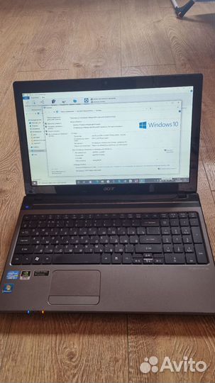 Ноутбук Aser Aspire 5750g