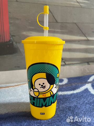 Стакан с трубочкой Chimmy BT21