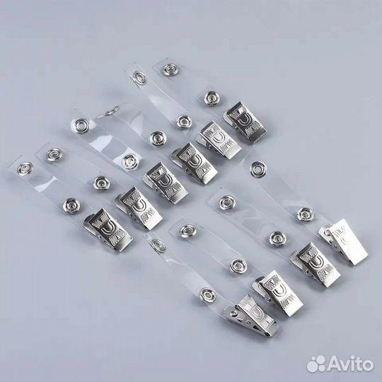 Держатель для бейджа, прищепка для бейджика 200 шт