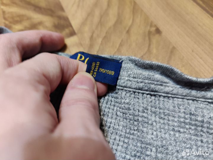 Лонгслив Polo Ralph Lauren waffle