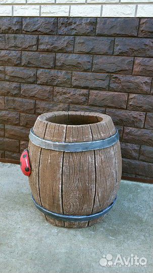 Кашпо, мусорка (бетон)