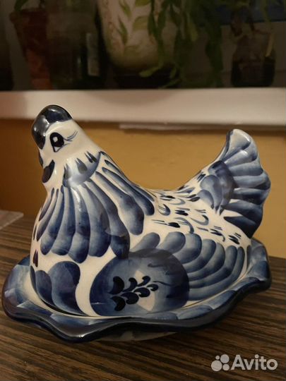 Масленка Гжель