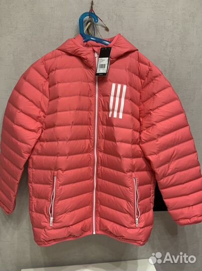 Пуховик adidas новый