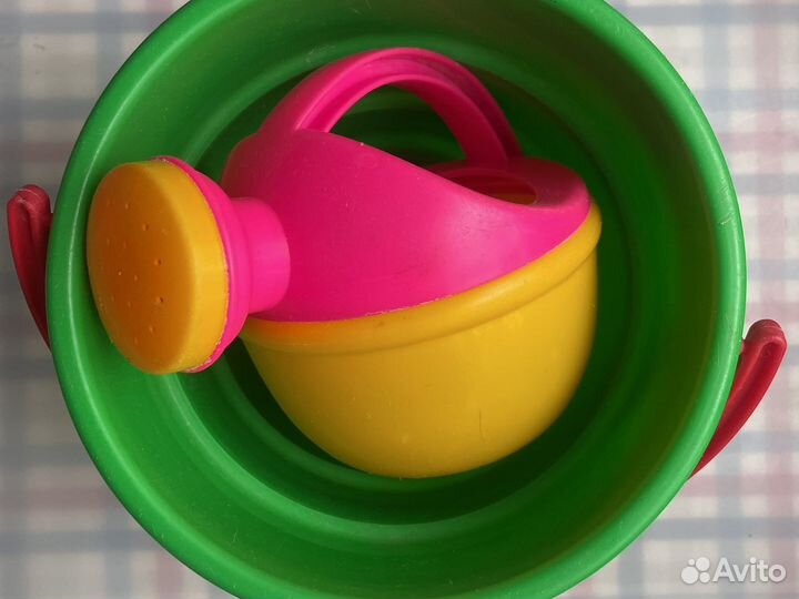 Игрушки в песочницу Ведерко и лейка