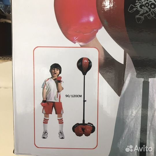Боксерская груша детская напольная 120 см