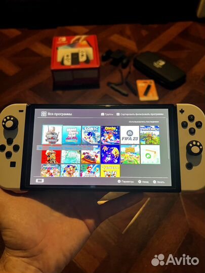 Nintendo switch oled прошитая