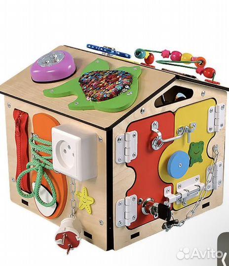 Бизиборд домик