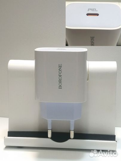 Быстрая зарядка Hoco 20W PD (Type C) (новая)