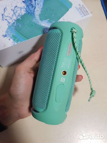 Колонка портативная Fiero Vortex S бирюзовая 16 Вт