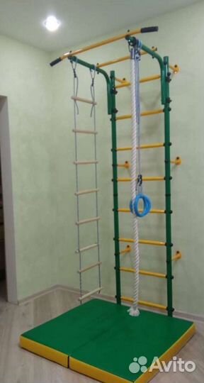 Детский спортивный комплекс Атлет зелёный