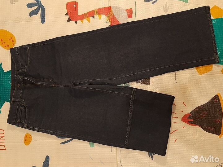 Черные женские брюки кюлоты Uniqlo размер M