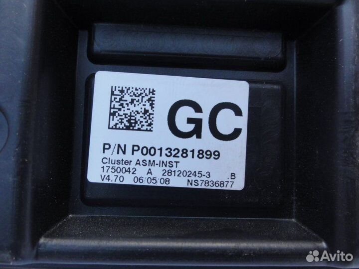 Панель приборов (щиток) Opel Corsa D Z13DTJ 2008