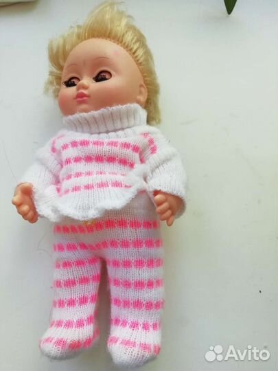 Кукла СССР Любочка весна