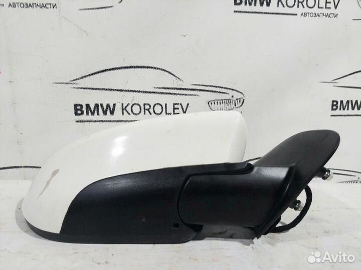 Зеркало правое белое Qashqai (J10) (2006-2014) Nis