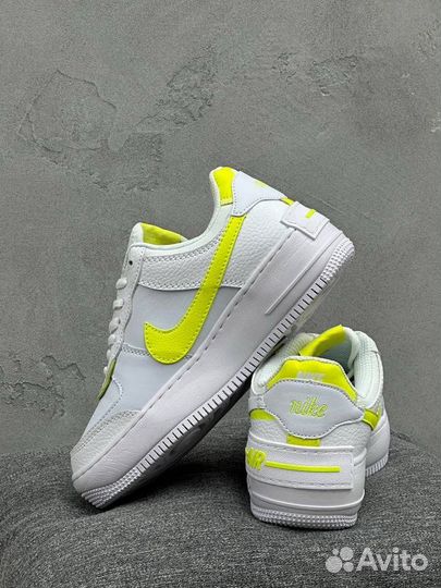 Nike Air Force 1 Low Shadow White Lemon