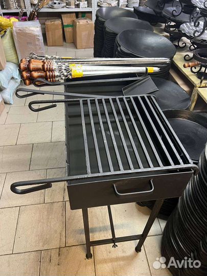 Мангал с казаном