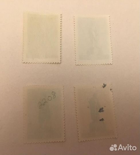 1960 СССР марки деятели искусств