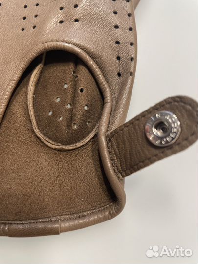 Перчатки кожаные женские