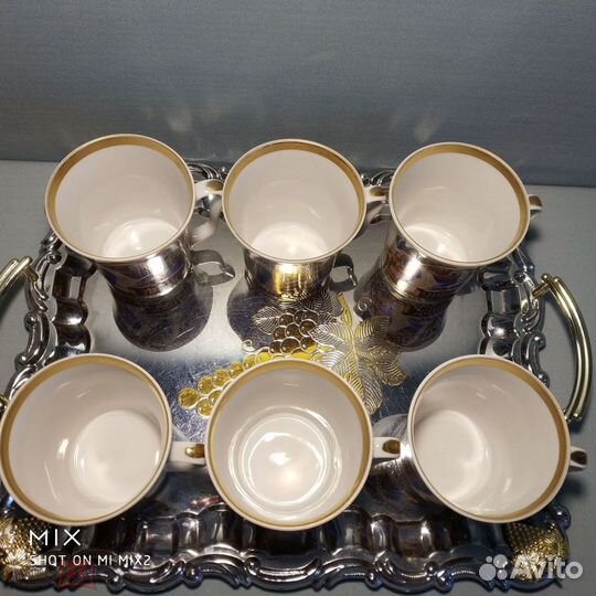 Бокал лфз Фонтан/ Пепельница лфз/Блюдце лфз