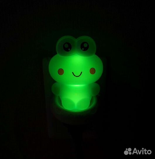 Светильник ночник лягушка