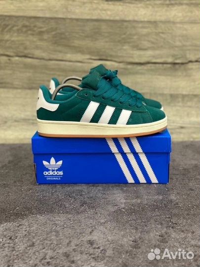 Кеды adidas campus 00s green
